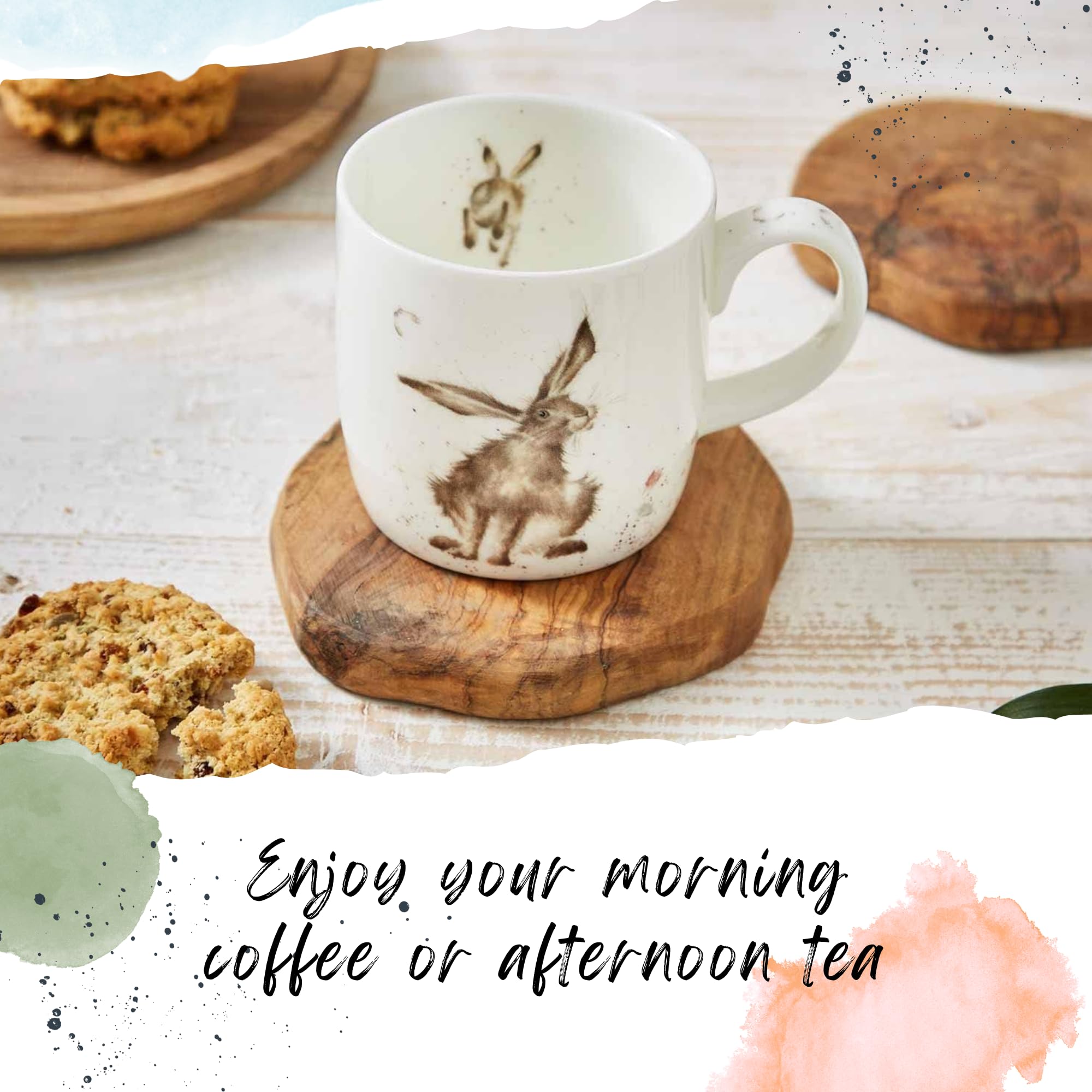 Amazon.com | Portmeirion Royal Worcester Wrendale Designs 14oz Mug